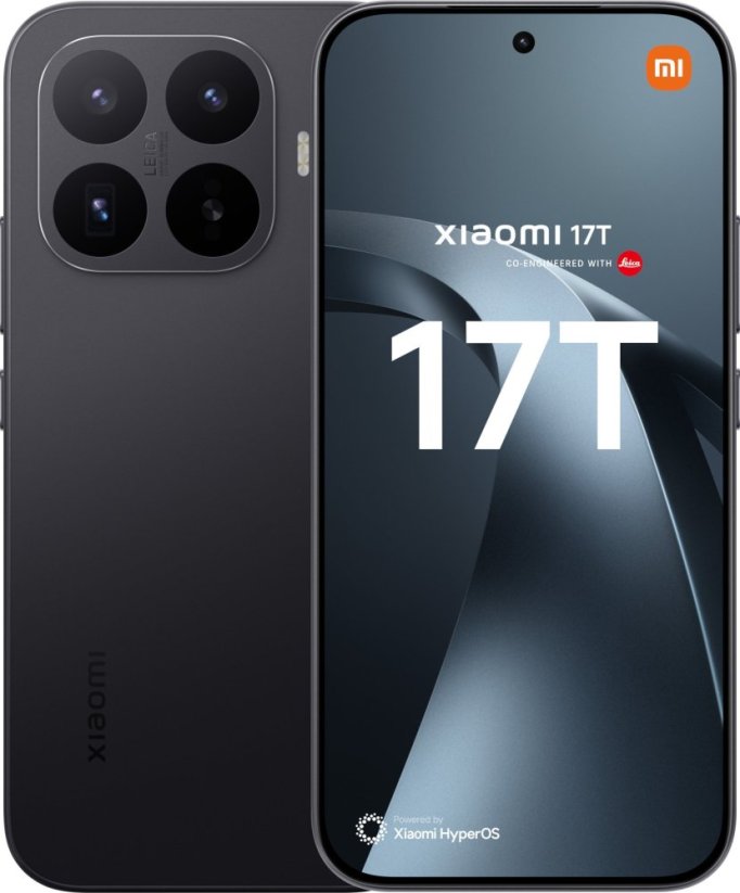 Xiaomi 17T 5G 12/512GB Čierny  (MZB0NOMEU)