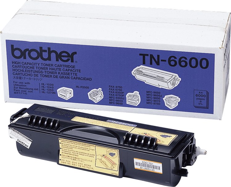 Brother Brother TN-6600 kaseta z tonerem 1 ks originálny Čierny