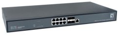 LevelOne XEL-1291 Zarządzany L3 10G Ethernet (100/1000/10000) 1U Čierny (57083017101)