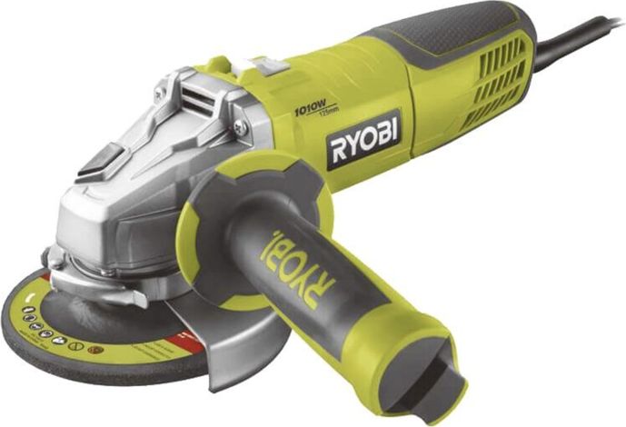 Ryobi Ryobi uhlová brúska 1010W, kotúč 125 mm RAG1010-S125F