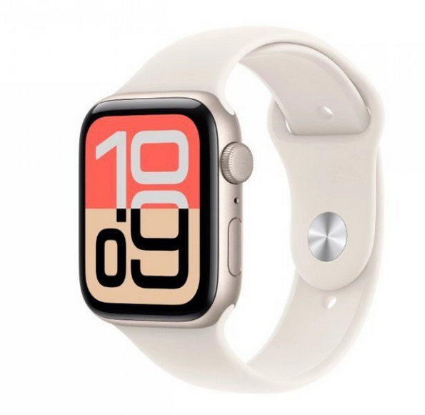 Apple Watch SE 3 GPS 40 mm Moonlight – veľkosť M/L