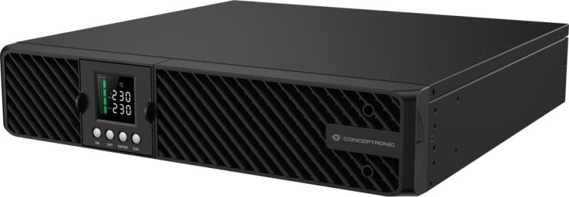 Conceptronic Conceptronic ZEUS51E2K zasilacz UPS Podwójnej konwersji (online) 2 kVA 2000 W 8 x gniazdo sieciowe