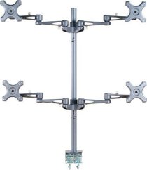 Neomounts Držiak na 4 monitory 10" - 27" (FPMA-D935D4)