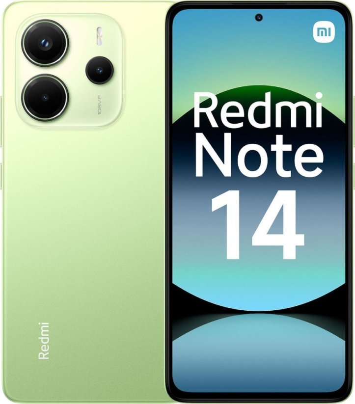 Xiaomi Redmi Note 14 6/128GB Zelený  (MZB0J0IEU)