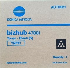 Konica Minolta KONICA MINOLTA TNP-91 Toner black ACTD051 KM Bizhub 4700 i