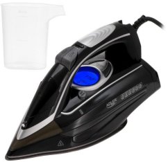 Adler AD 5054 Žehličká parowe z pompą wody | lcd | 3000 w | 4 ust. temp. | stopa swift glide