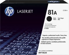 HP 81A Black Originál  (CF281A)