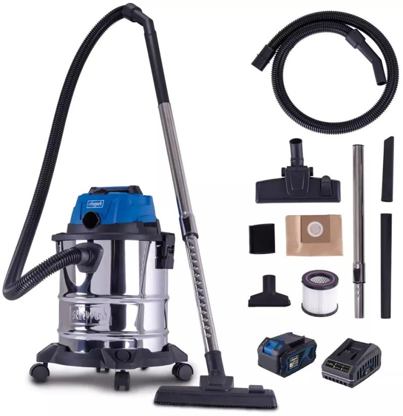 Scheppach Odkurzacz akumulatorowy sucho-mokro 20L 20V 10kPa C-NTS20-X