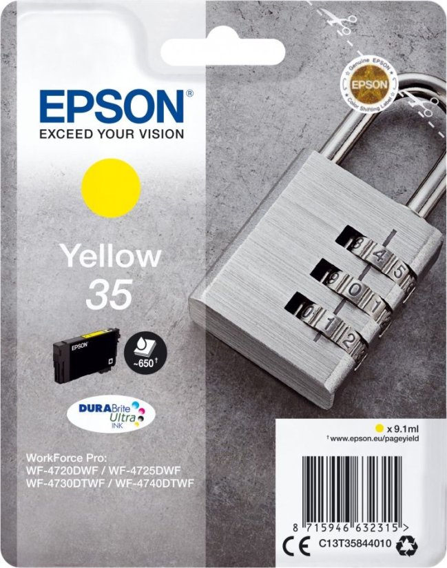 Epson Toner T3584 35 (Yellow)