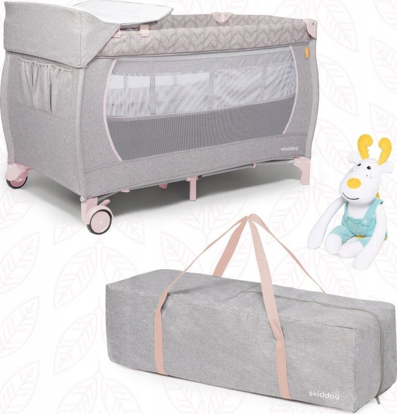 skiddoü Postieľka Turistické Lunar + Pink 1359