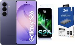 Samsung Galaxy S26 5G 12/512GB Fioletowy (SM-S942BZVHEUE) + FlexibleGlass