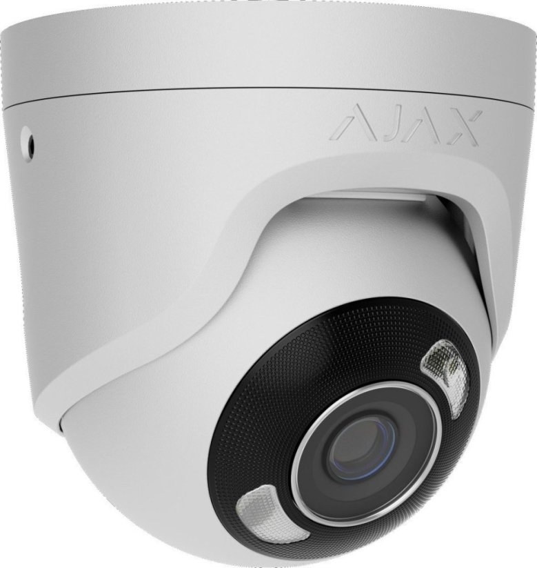 NoName Ajax Kamera HL - kopułka metalowa TurretCam (8 Mp/2.8 mm) (8EU) - white