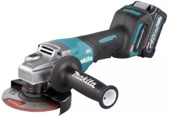 Makita Makita cordless angle grinder GA016GM201 XGT, 40V (blue/black, 2x Li-Ion XGT battery 4.0Ah, MAKPAC size 4)