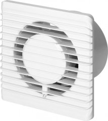 Orno ventilátor łazienkowy 100mm, natynkowy z senzoriem wilgoci i Prepínačiem czasowym
