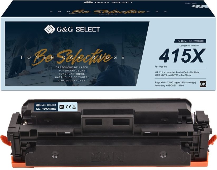 G&G Select XL-Toner ers. HP 415X/ W2030X
