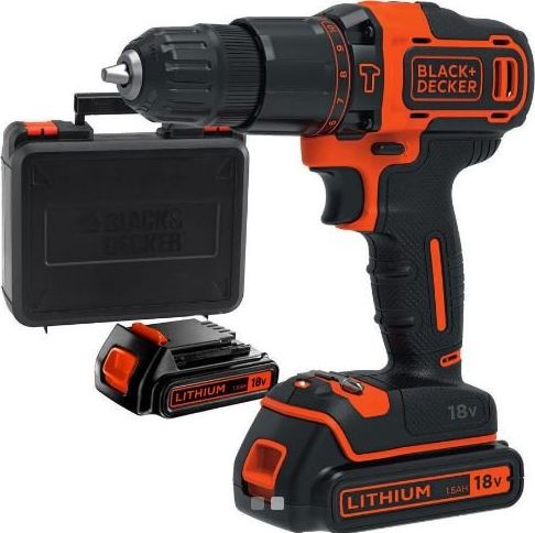 Black&Decker BDCHD18KB 18 V 2 x akumulator 1.5 Ah