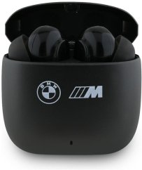 BMW Słuchawki Bluetooth TWS BMW M Metal M    Logo Print ANC-ENC Čierny
