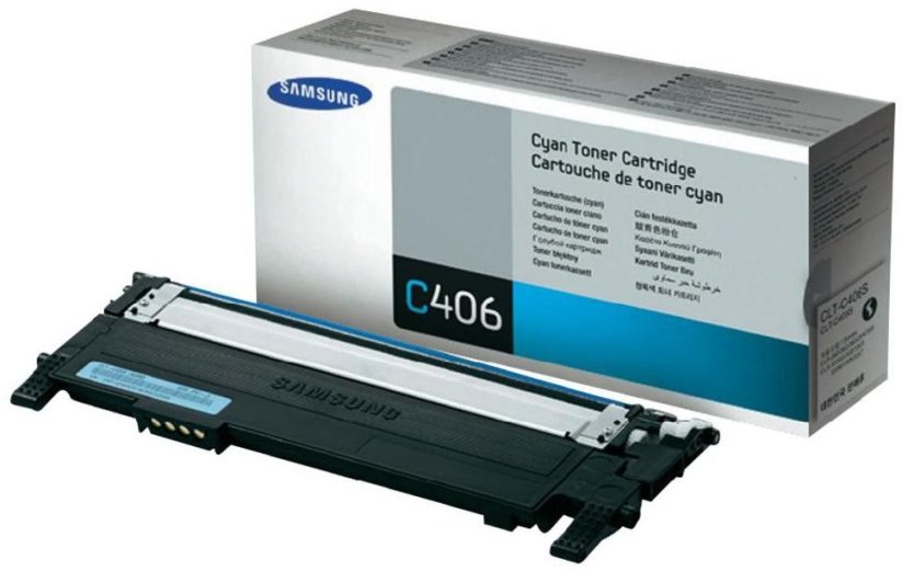 Samsung CLT-C406S Cyan Originál  (ST984A)