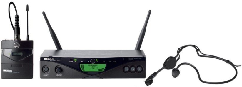 AKG Mikrofonowy Sada bezprzewodowy WMS470 Sports Set BD7-50MW (030-04-297)