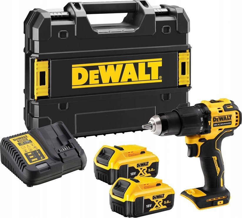 Dewalt DEWALT WKRĘTARKA UD.18V DCD709P2T 65Nm 2x5,0Ah