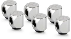 Thermal Grizzly DeltaMate Rotary Fitting - 90 stopni, Gloss Nickel, opakowanie 6 sztuk (TG-DM-FIT-6303)