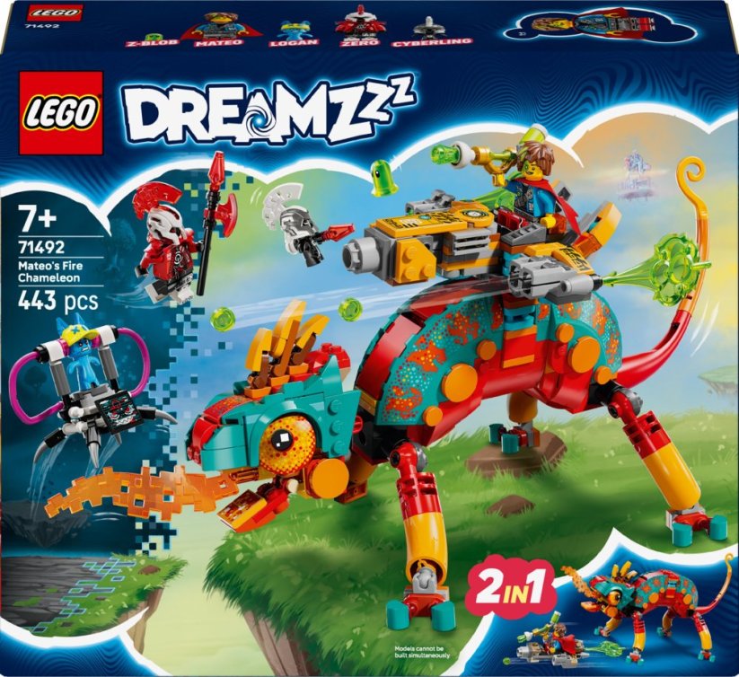 LEGO DREAMZzz Ognisty kameleon Mateo (71492)
