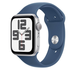 Apple Watch SE Gen.2 GPS 40mm Silver Alu Sport S/M granátový (MXEC3)