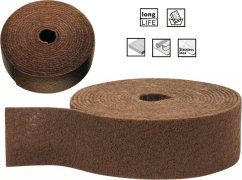 Bosch Bosch Expert fleece roll N880 coarse A, 100mmx10m, sanding sheet (brown, 10 meter roll, for hand sanding)