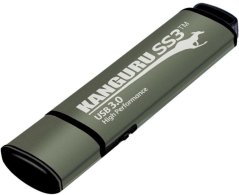 iStorage iStorage Kanguru KF3WP256G pamięć USB 256 GB USB Typu-A 3.2 Gen 1 (3.1 Gen 1) Zelený