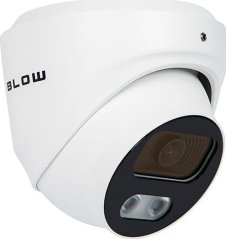 Blow 77-858# Kamera ip blow 8mp bl-i8hl28twm/poe 2,8 mm Biela kopułowa hybridlight