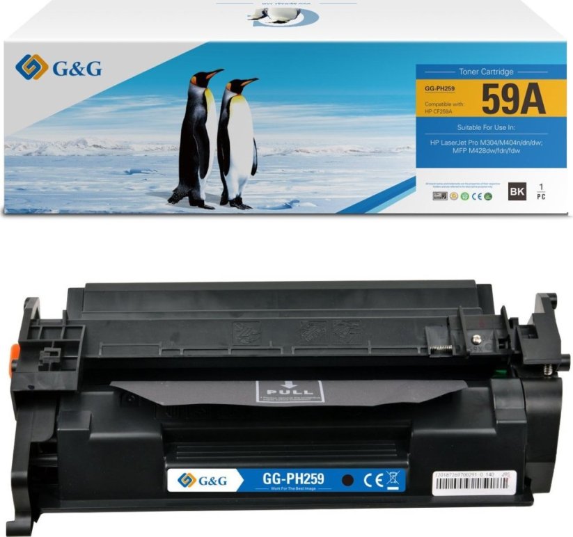 G&G kompatybilny toner z HP CF259A, NT-PH259, HP 59A, black, 3000s