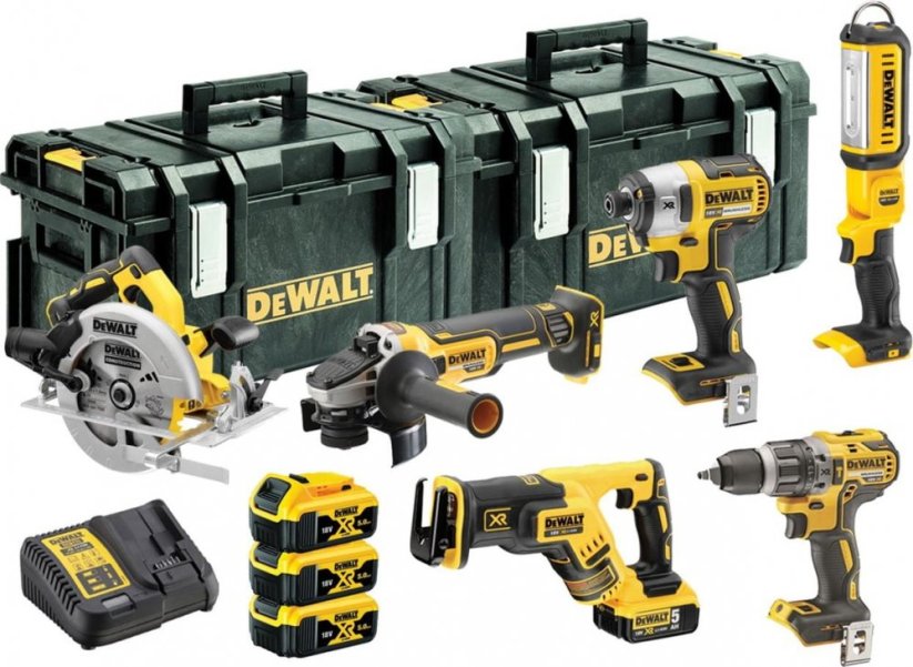 Dewalt 12-elementowy (DCK623P3-QW)