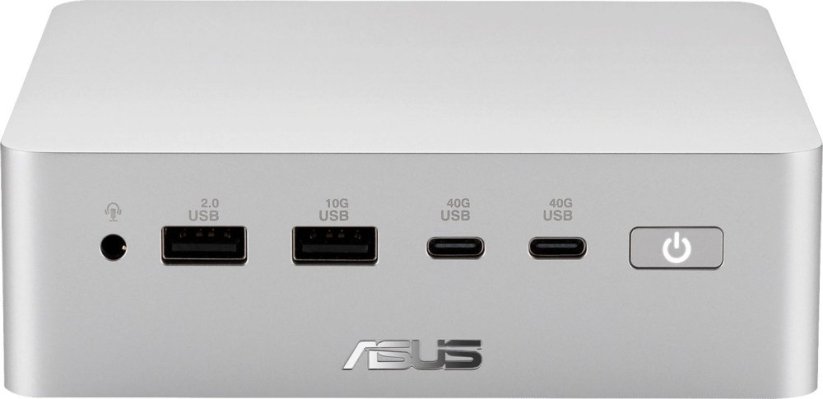 Asus Ascent QN10 QN10-VQ0008NN Copilot+ PC Snapdragon X2E-88-100 32 GB LPDDR5x-SDRAM 512 GB SSD Windows 11 Pro Mini PC strieborný (90MS03E1-M00080)