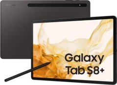 Samsung Galaxy Tab S8+ 12.4" 256 GB sivé (SM-X800NZABEUB)
