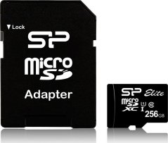 Silicon Power Elite MicroSDXC 256 GB Class 10 UHS-I/U1 (SP256GBSTXBU1V10SP)