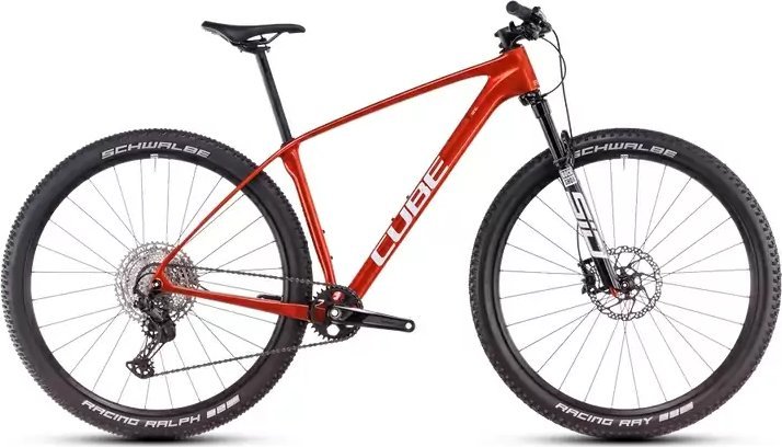 Cube Dviratis Cube Reaction C:62 Pro 29 electricorange'n'spice 2025-XL (Dydis: XL)