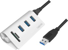 LogiLink 1x SD + 3x USB-A 3.0 (CR0045)