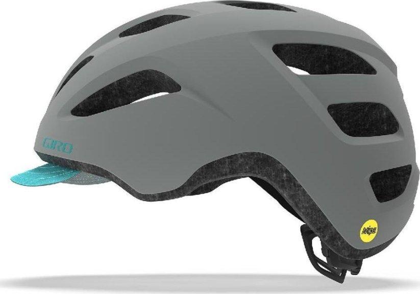 Giro prilba mestský TRELLA INTEGRATED MIPS matte grey dark teal roz. univerzálny (50-57 cm)