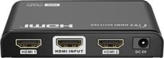 PremiumCord PREMIUMCORD HDMI 2.0 splitter 1-2 porty, 4K x 2K/60Hz, FULL HD, 3D, černý