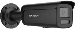 Hikvision DS-2CD2T166G3-IS2UY/SL(2.8)eF BLACK 16MP Kamera Acusense 3.0 ze światłem stroboskopową i ostrzeżeniem dźwiękowym