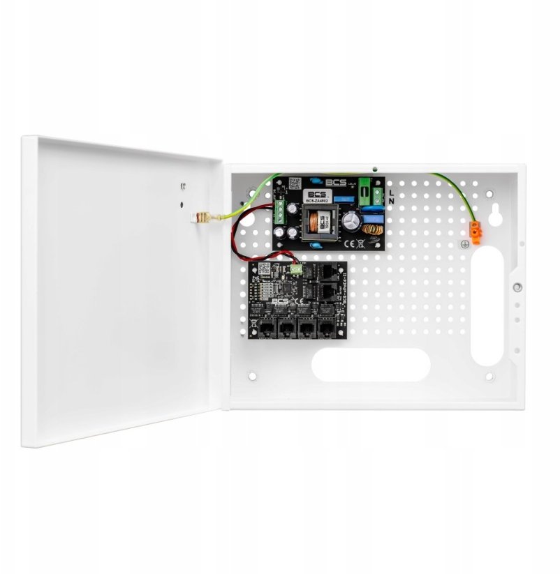 BCS IP4/E-S Zasilacz impulsowy ze switchem PoE
