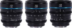 Sirui Sirui Cine Lens Nightwalker S35 Kit 24/35/55mm T1.2 X-Mount Black