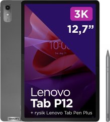 Lenovo Tab P12 12.7" 128 GB 5G sivé (ZACH0134PL)