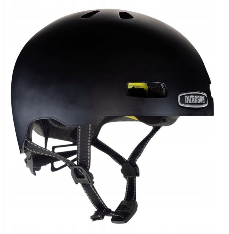 MET Nutcase Street Onyx Solid Mips Cycling Helmet, 52-56 cm