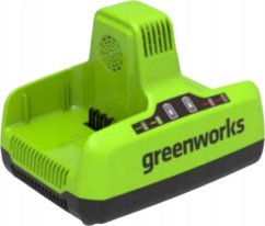 Greenworks 60 V Nabíjačka 6 A dual slot Greenworks G60x2UC6