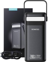 Romoss Powerbank Romoss PMT75-DC 75000mAh 280W, 240Wh (Čierny)