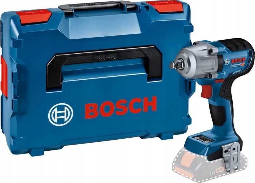 Bosch Bosch Cordless Impact Wrench GDS 18V-450 HC Professional solo, 18V (blue/black, Bluetooth module, without battery and charger, in L-BOXX)