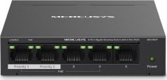 Mercusys MERCUSYS switch MS105GP (5xGbE,4xPoE+,65W,fanless)