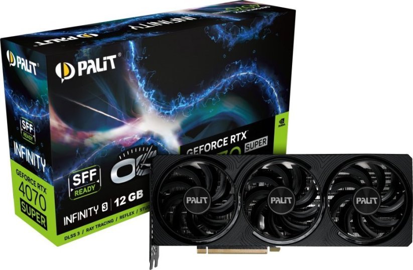 XpertVision Palit RTX4070 Super Infinity 3 OC 12GB GDDR6X HDMI 3xDP