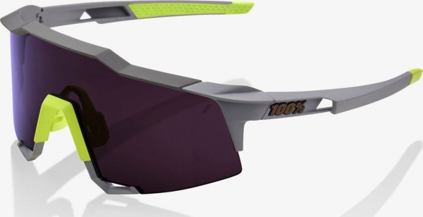 100% Okuliare Speedcraft Soft Tact Midnight Mauve Dark Purple Lens
